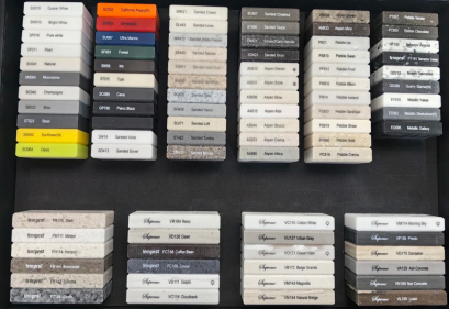 Solid Surface Glue Color Chart