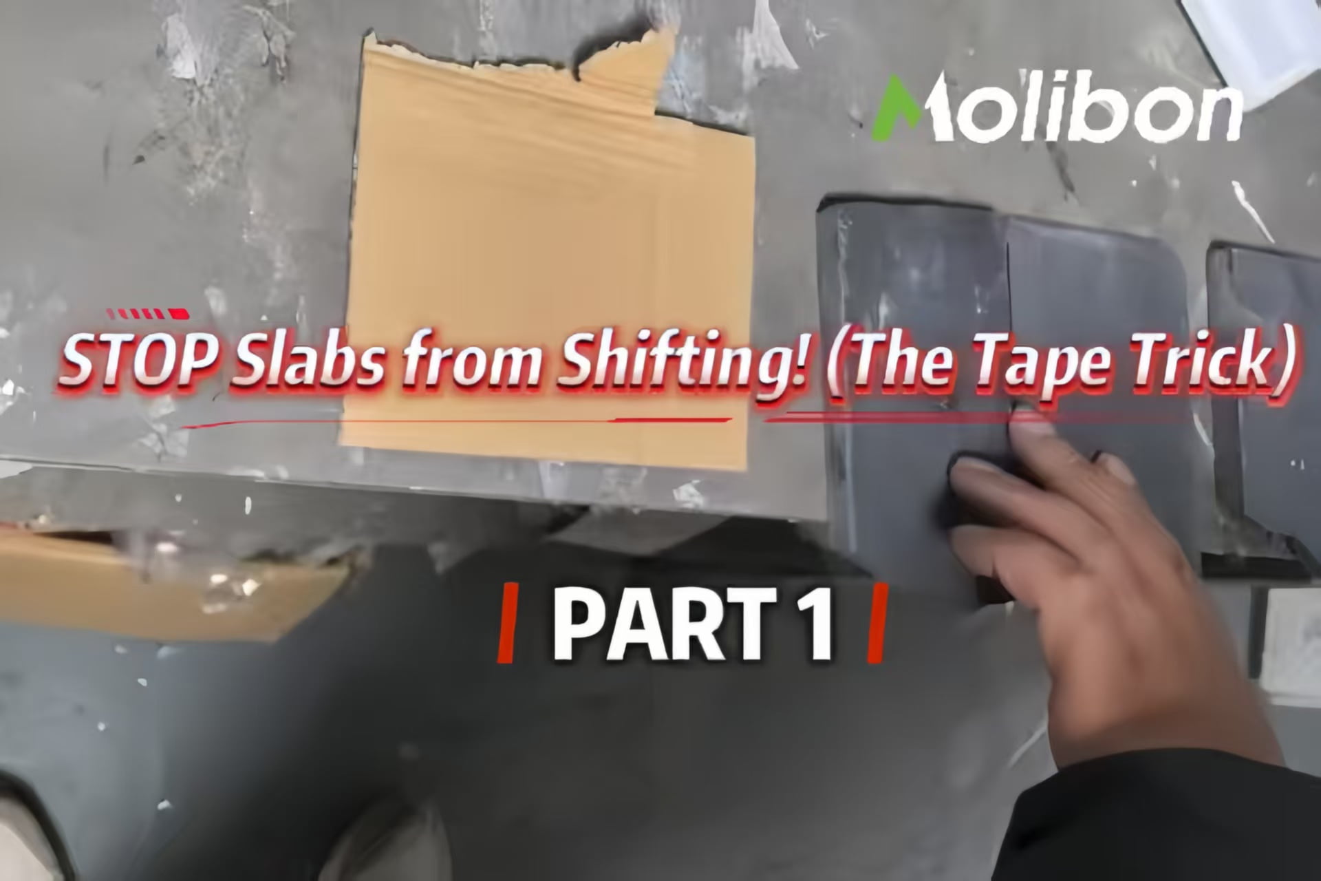 Klebebandtrick für makellose Verbindungen